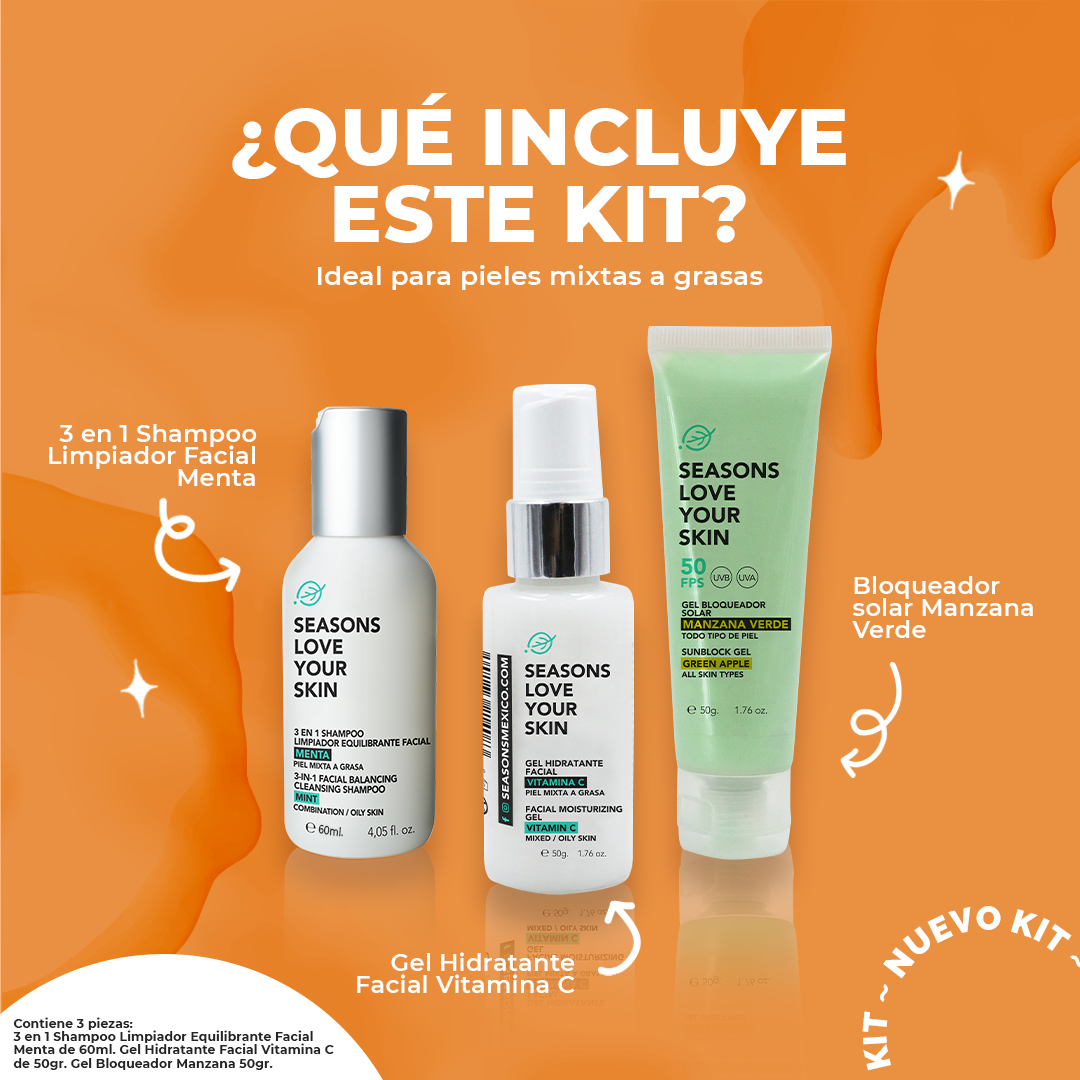 Kit Basic Care - 3 Pasos