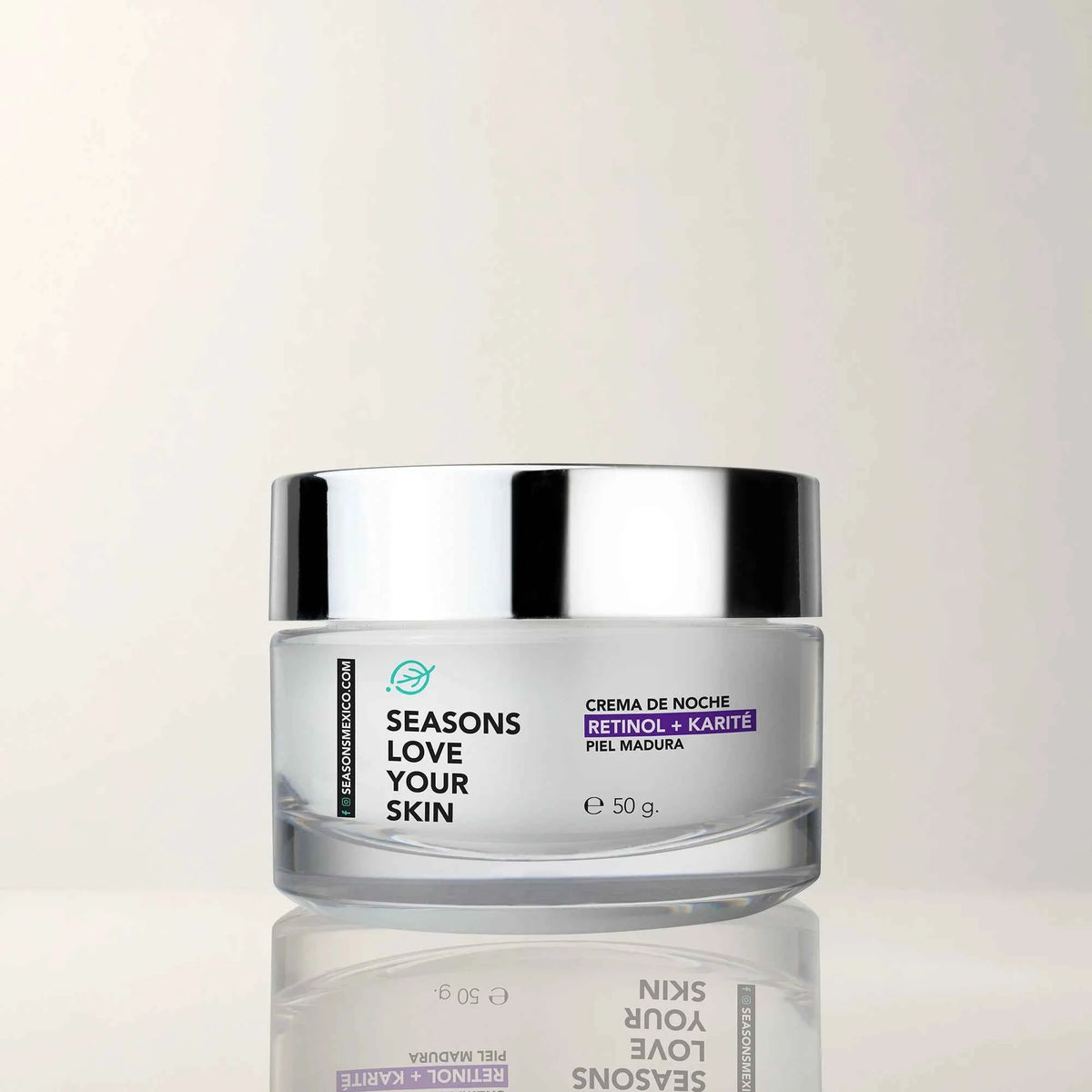 Crema Hidratante De Noche Retinol + Ah 50 Gr