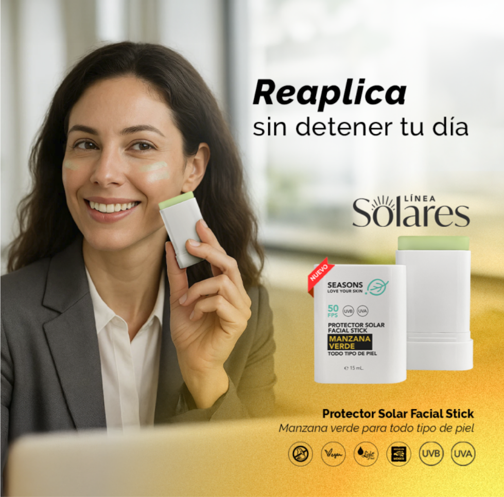 Protector solar facial en Stick FPS 50 - Seasons Love Your Skin
