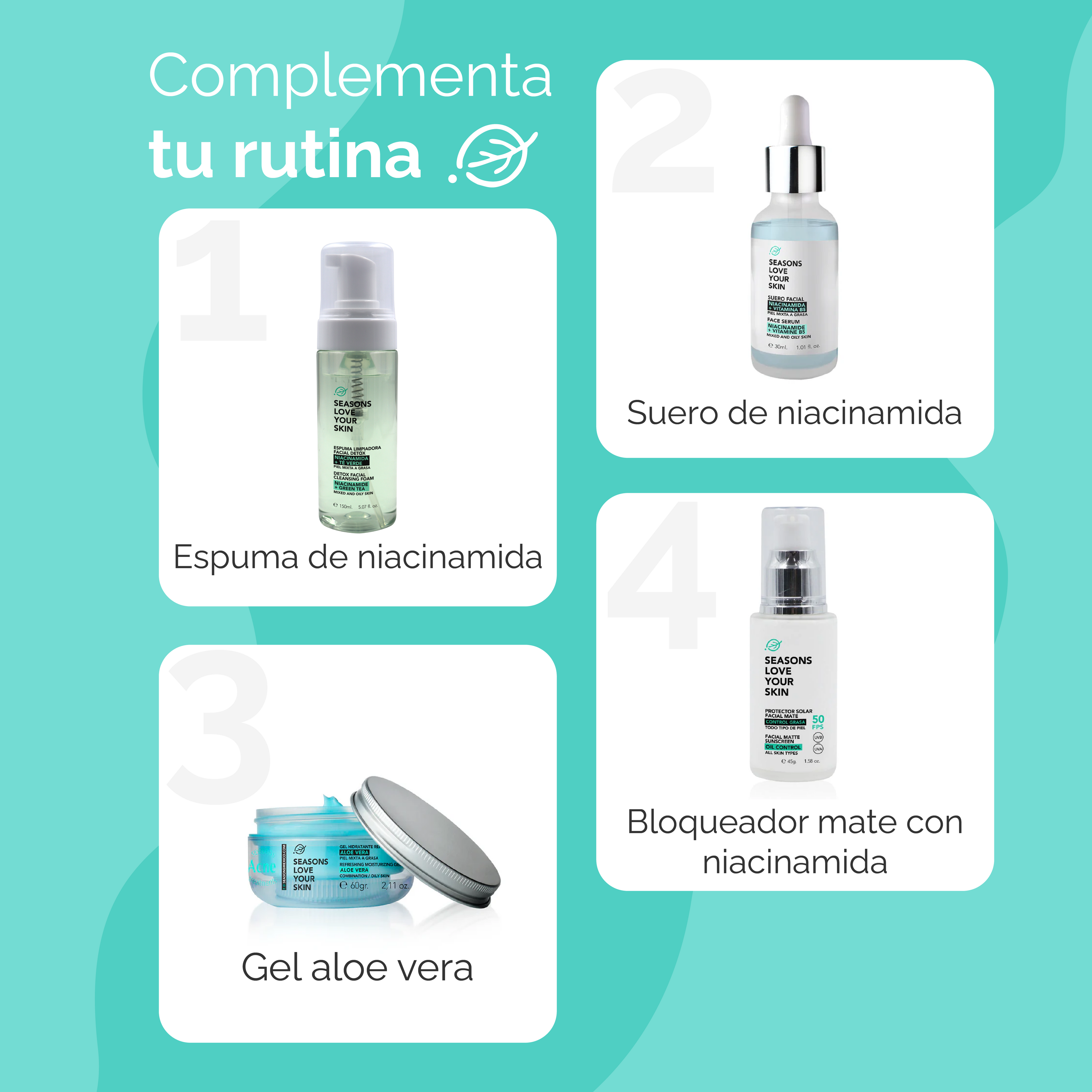 Dermolimpiador Espuma Niacinamida + Té Verde 150 Ml