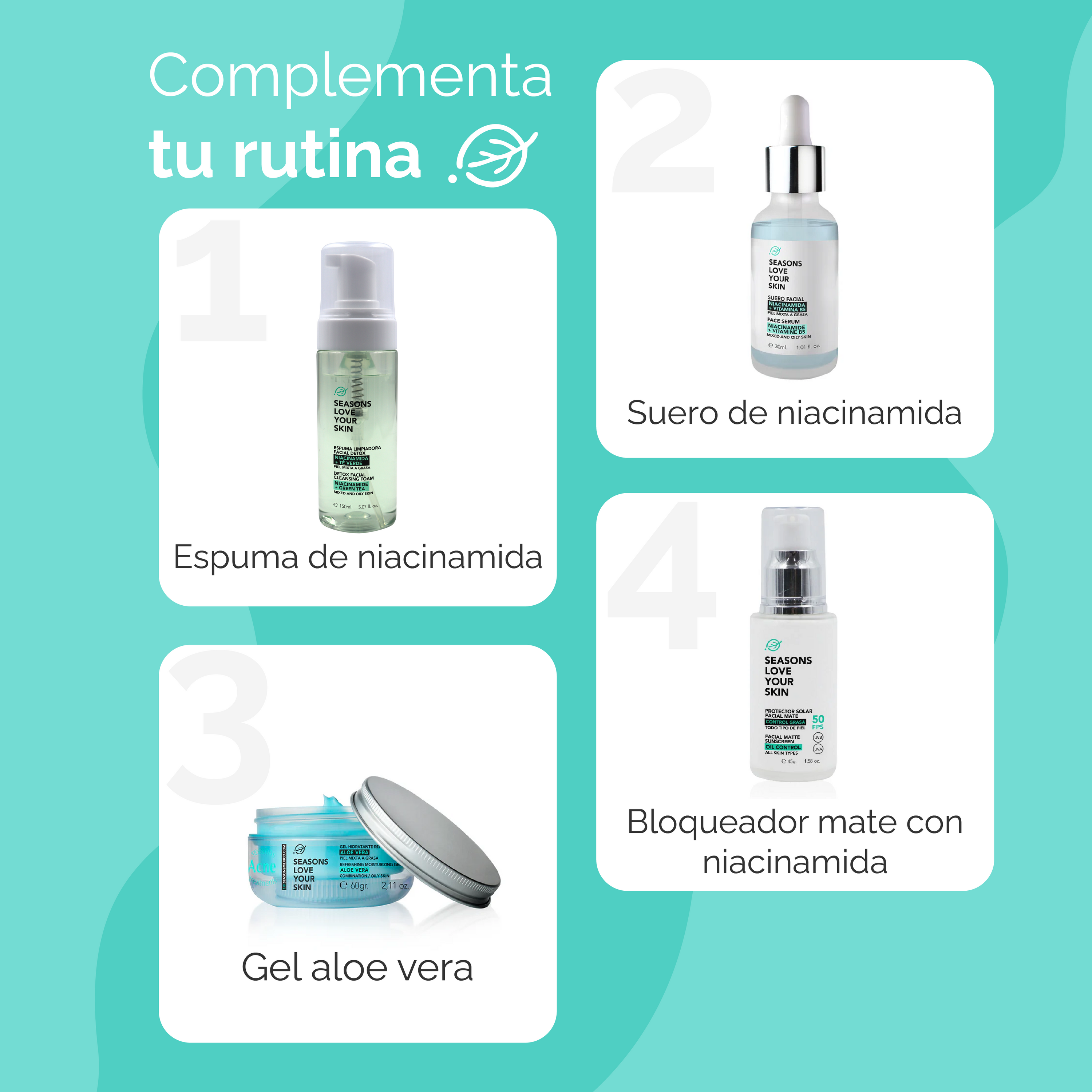 Dermolimpiador Espuma Niacinamida + Té Verde 150 Ml