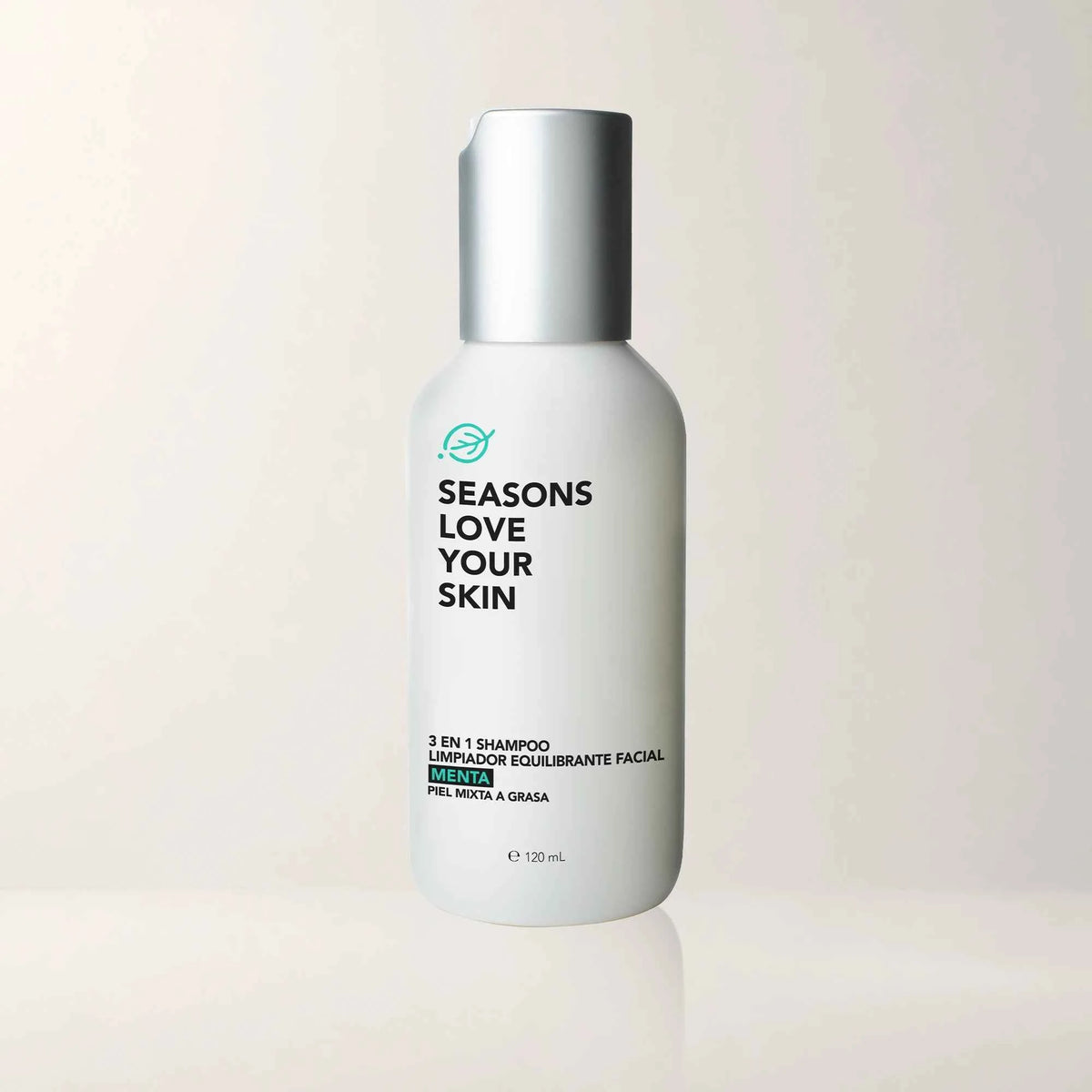 Shampoo Dermolimpiador Facial 3 en 1 Menta 60 ml