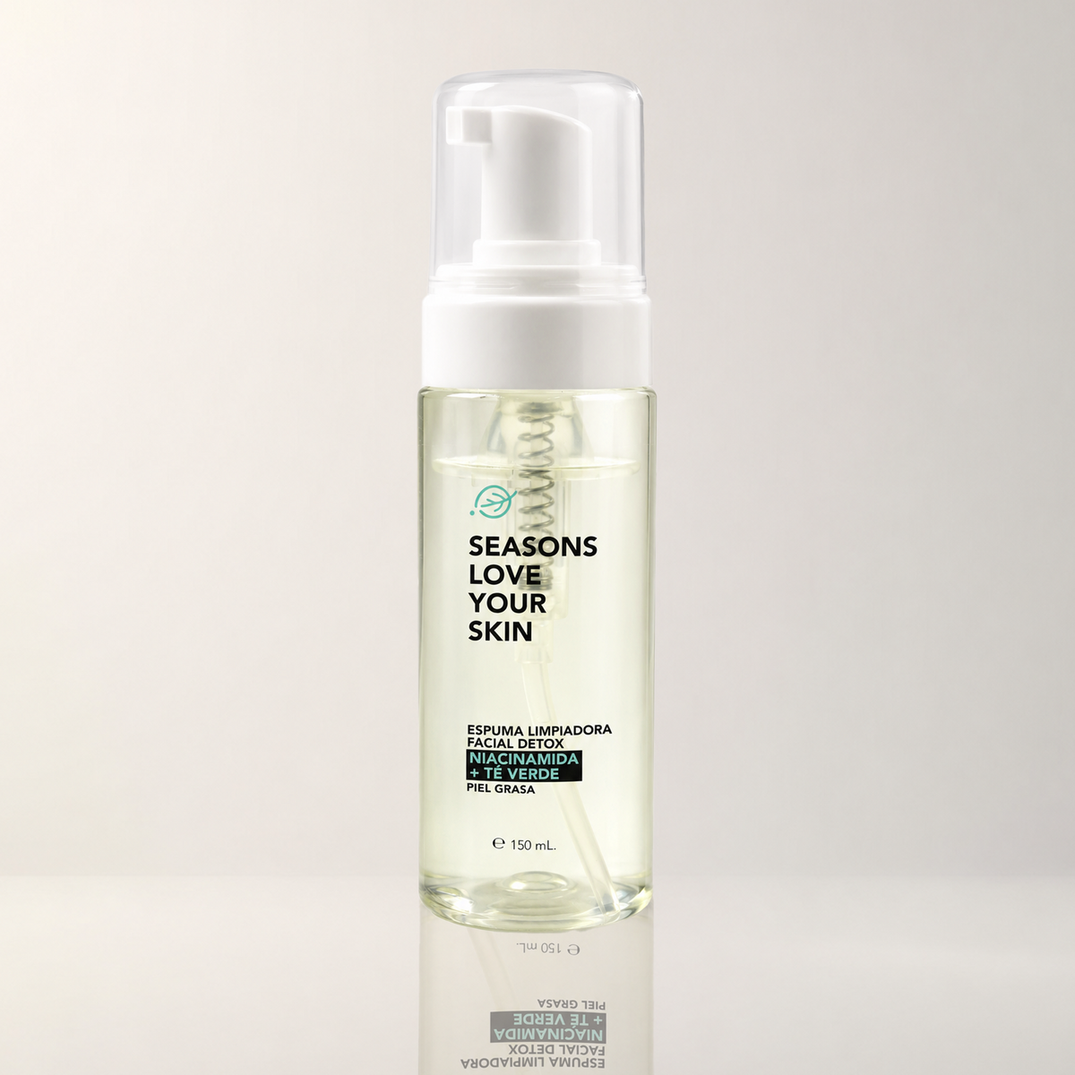 Dermolimpiador Espuma Niacinamida + Té Verde 150 Ml