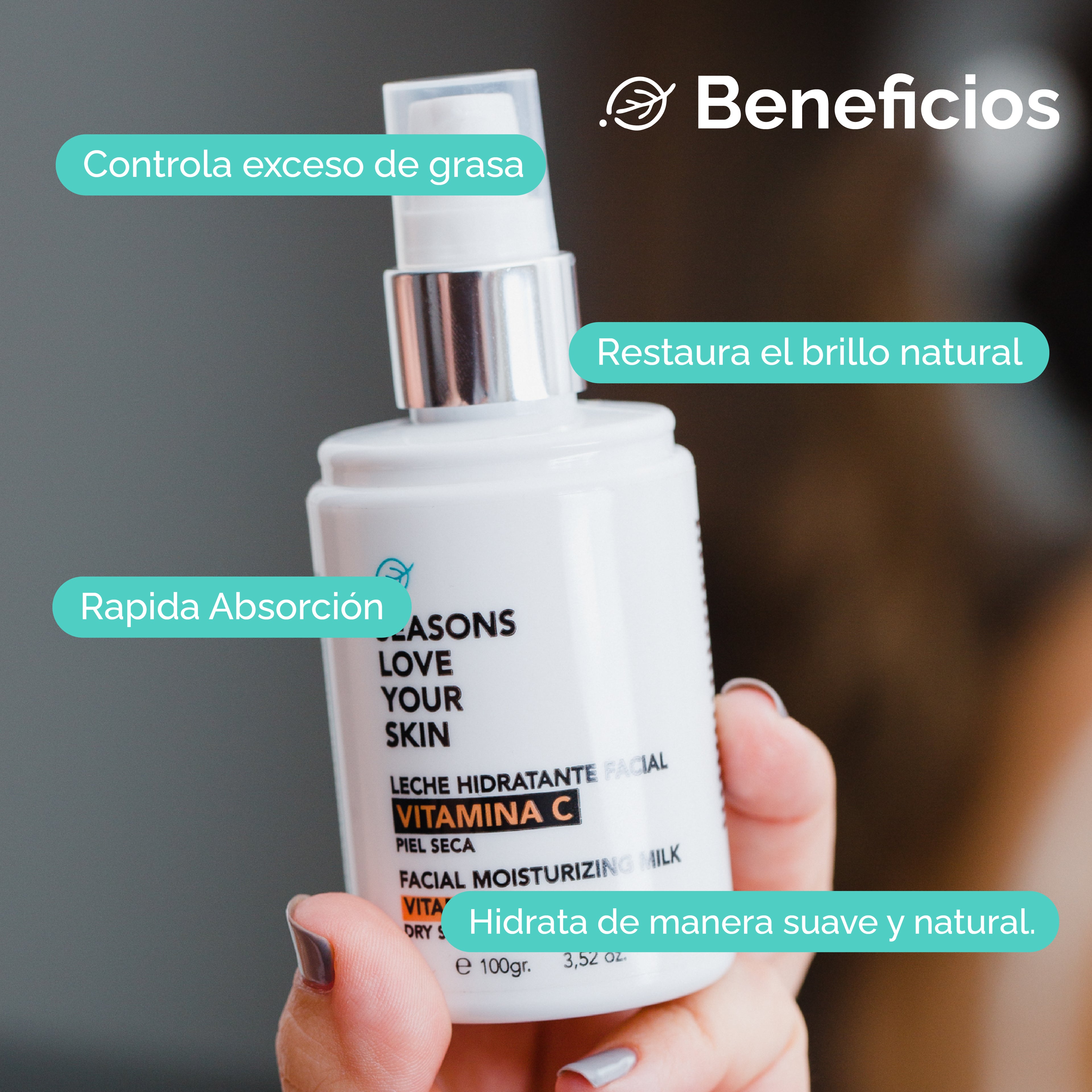 Gel Hidratante Vitamina C 100 Gr