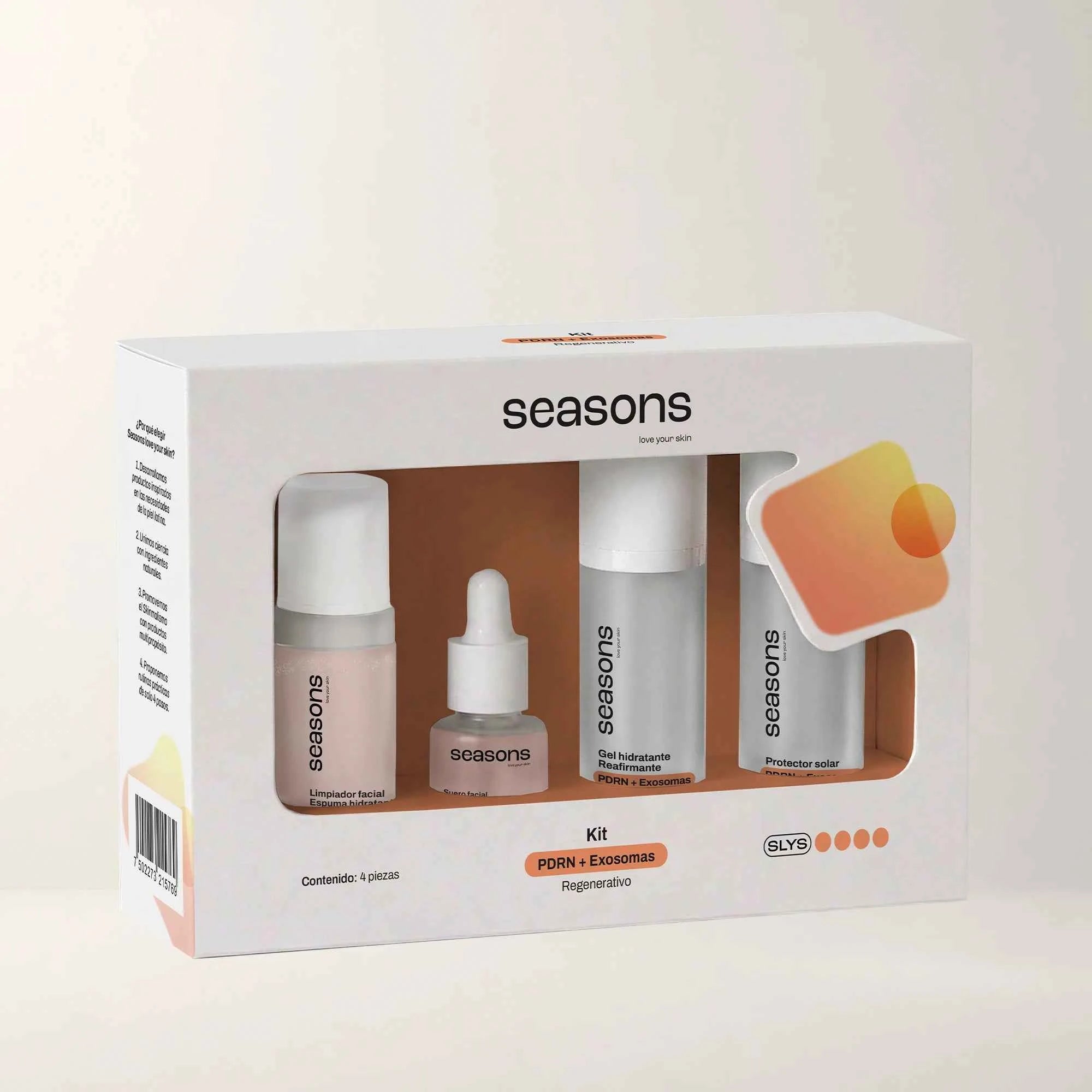 Kit Antiedad PDRN + Exosomas 4 Pz
