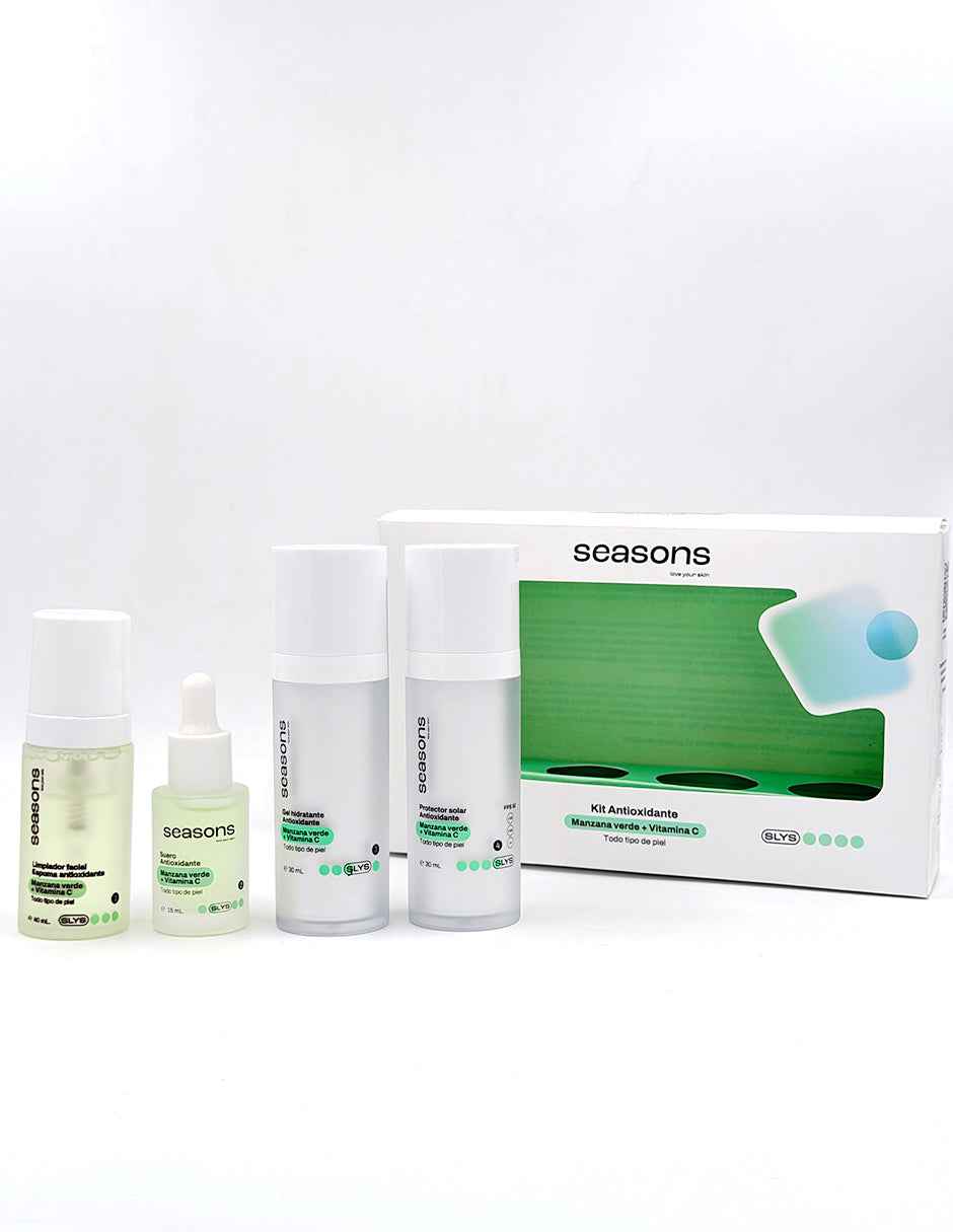 Kit Antioxidante Manzana Verde + Vit C 4 Pz
