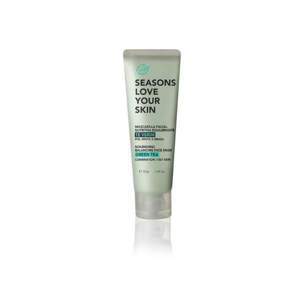Mascarilla Facial Nutritiva Equilibrante Té Verde 50g.