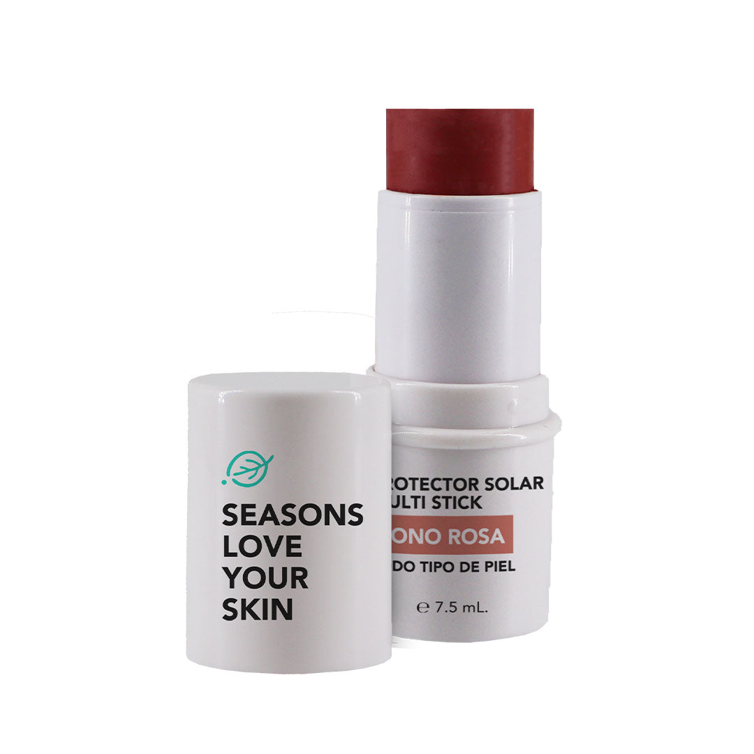 Colección Multi Stick FPS50 — Rojo, Rosa, Bronzer y Durazno