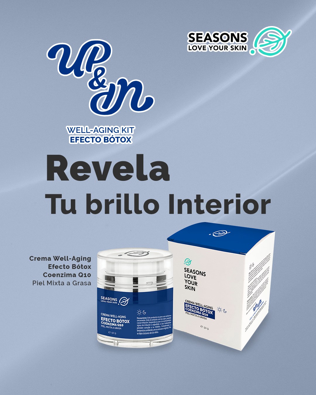 Crema Well Aging Coenzima Q10 50 g - Seasons Love Your Skin