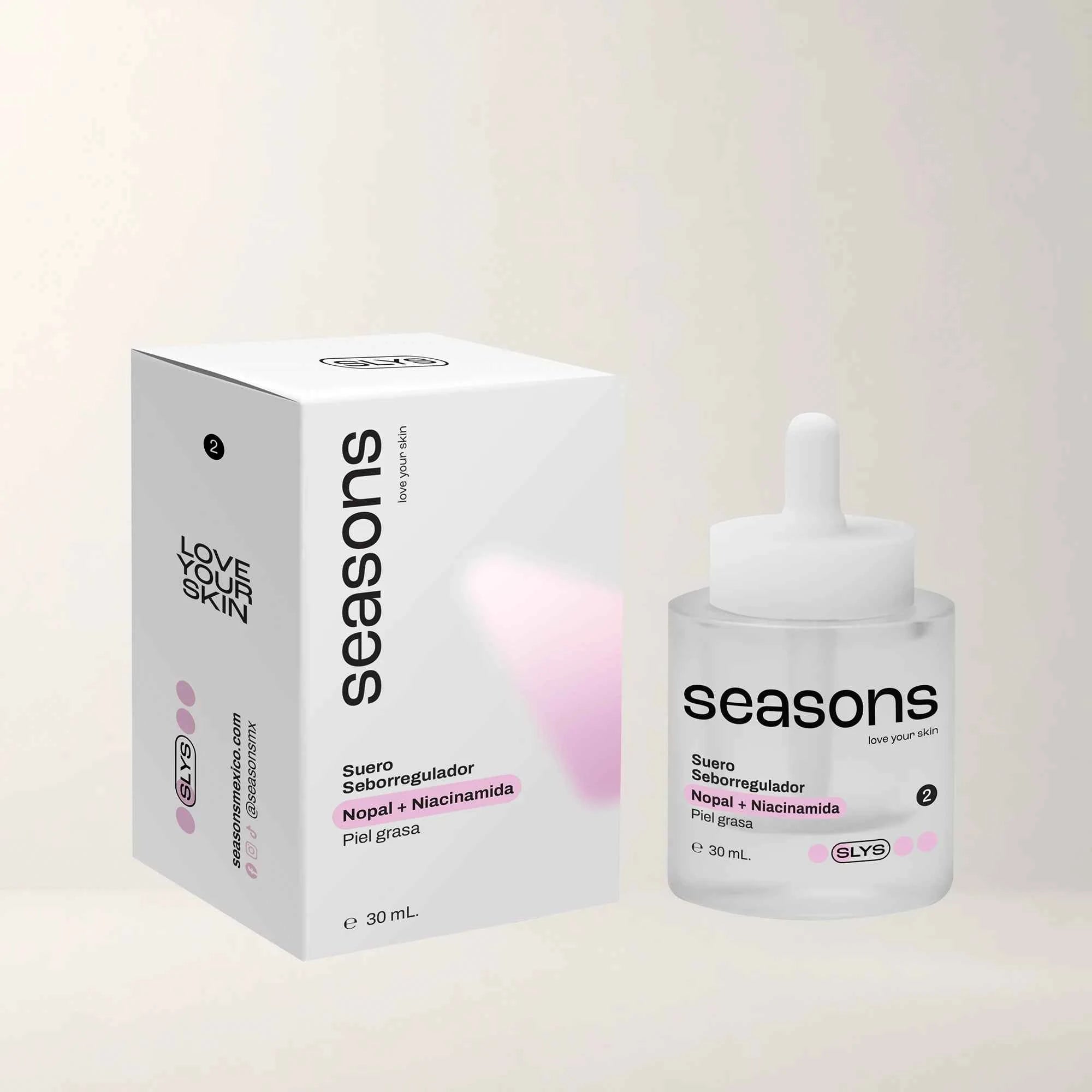 Suero Seborregulador Nopal+ Niacinamida 30ML