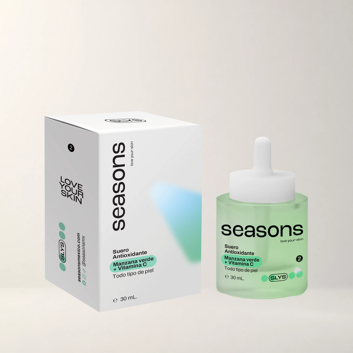 Suero Manzana Verde + Vit C 30Ml
