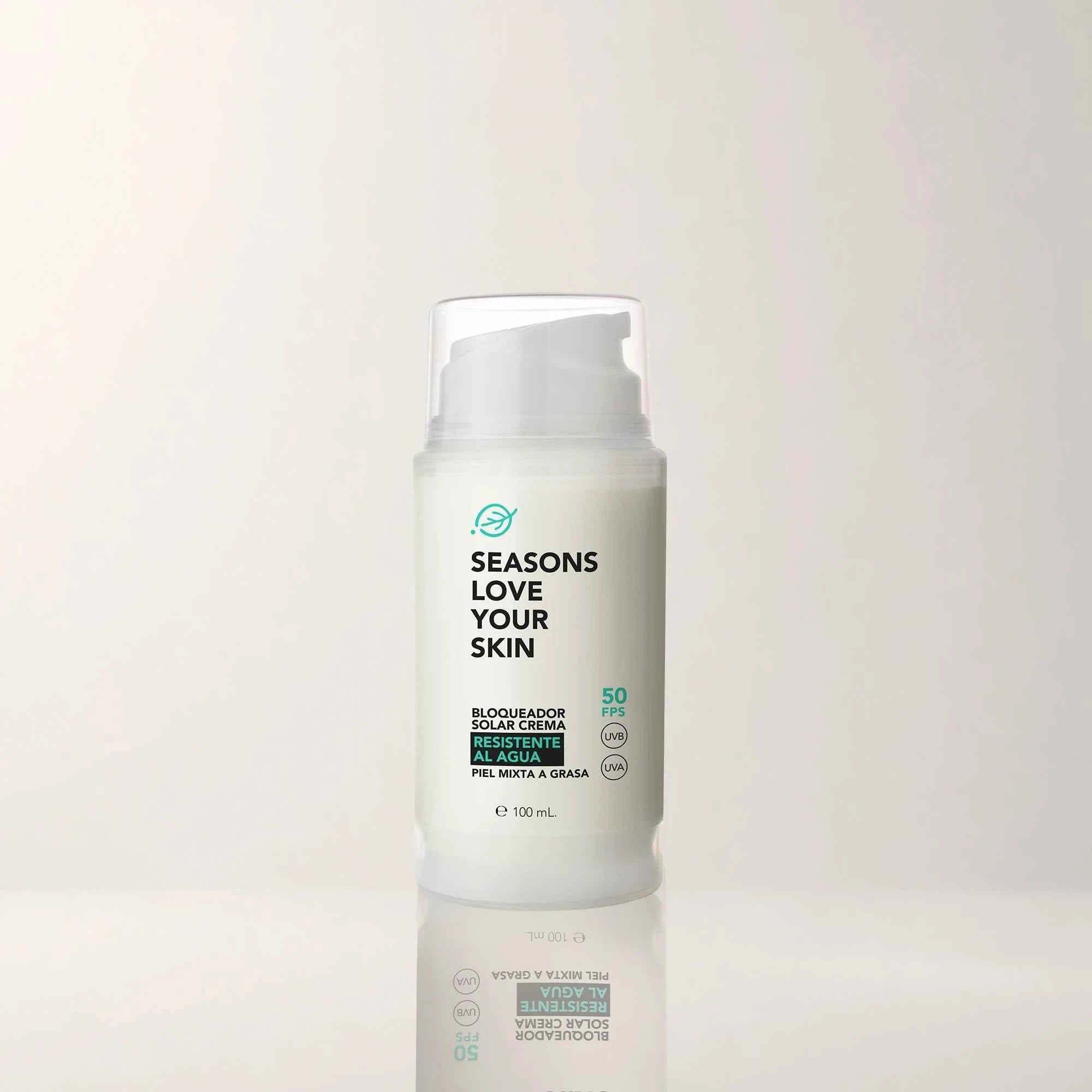 Protector Solar Fps50 Resistente Al Agua 100 Gr