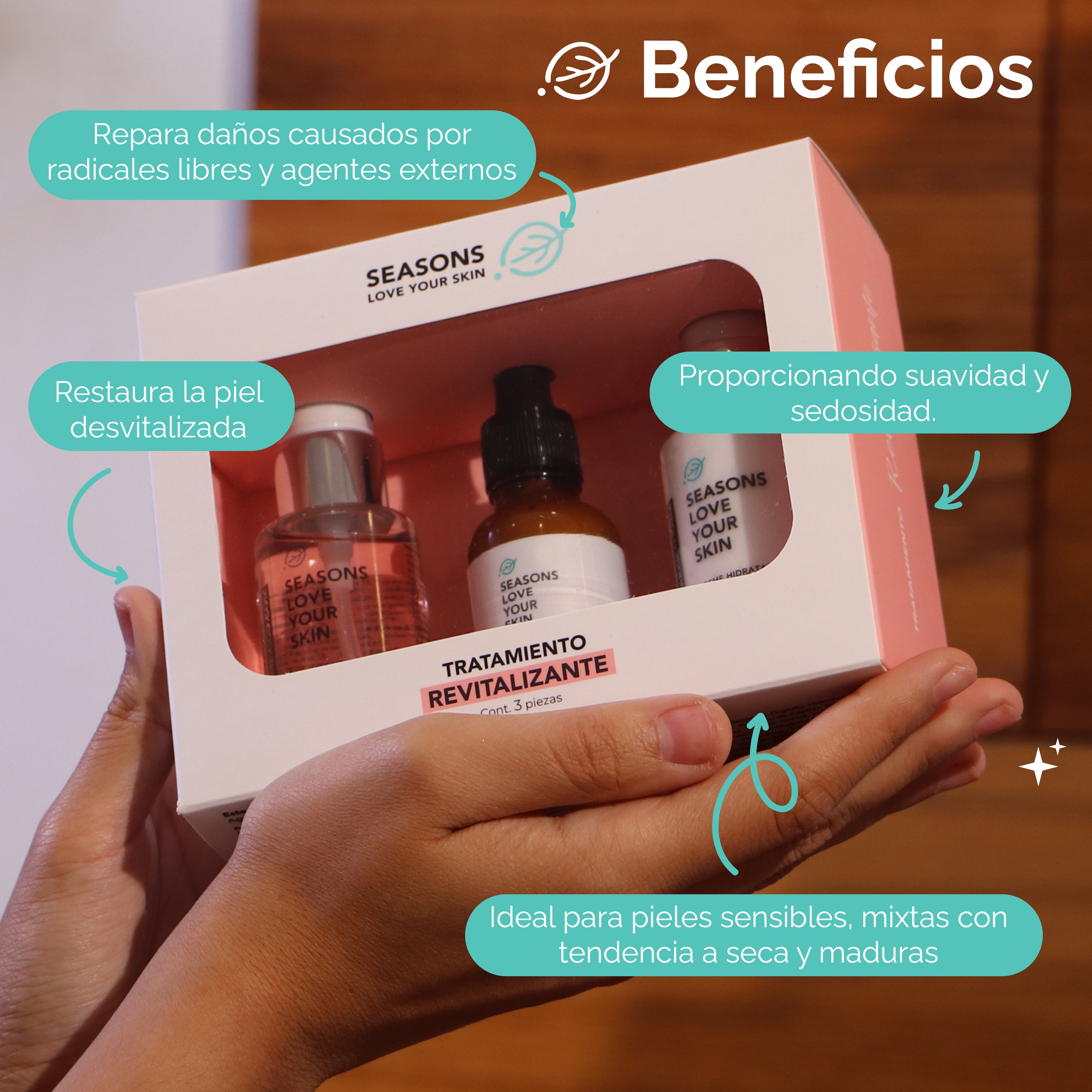 Kit Revitalizante - Seasons Love Your Skin
