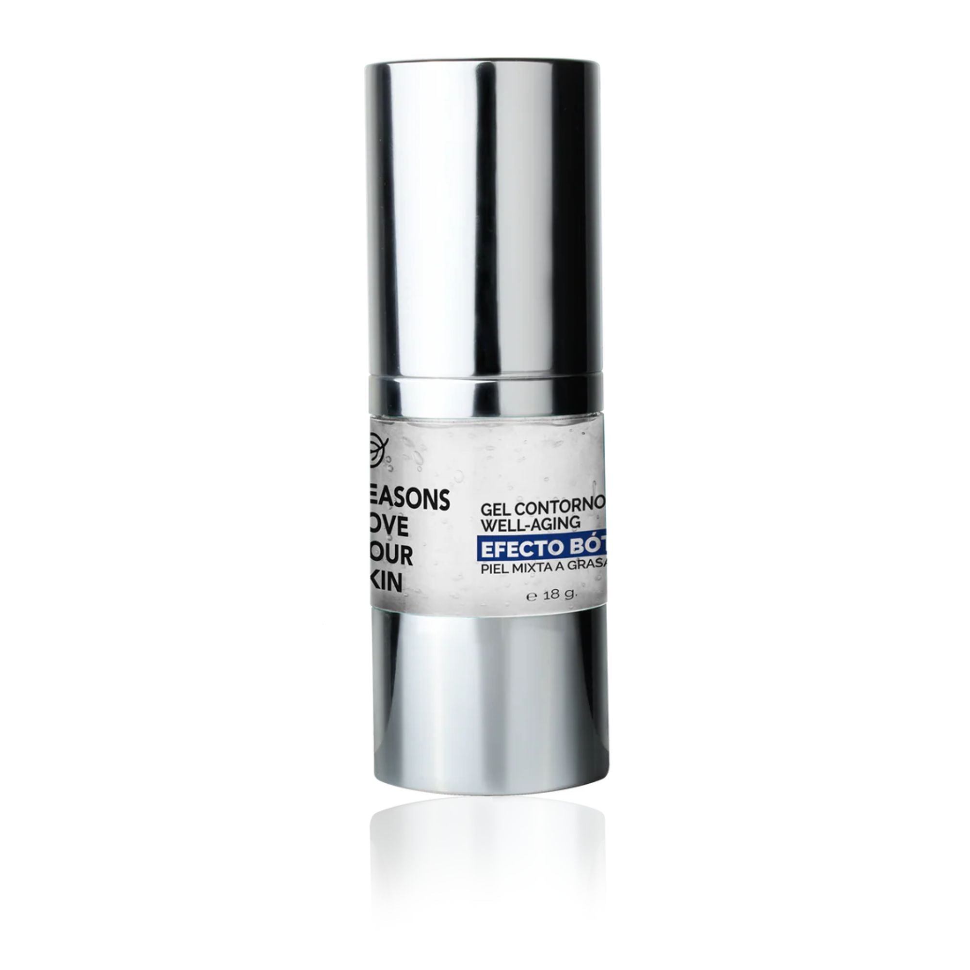 Gel Contorno de Ojos Well-Aging Reafirmante – Firmeza y Vitalidad con Coenzima Q10 18g para Todo tipo de piel | Seasons