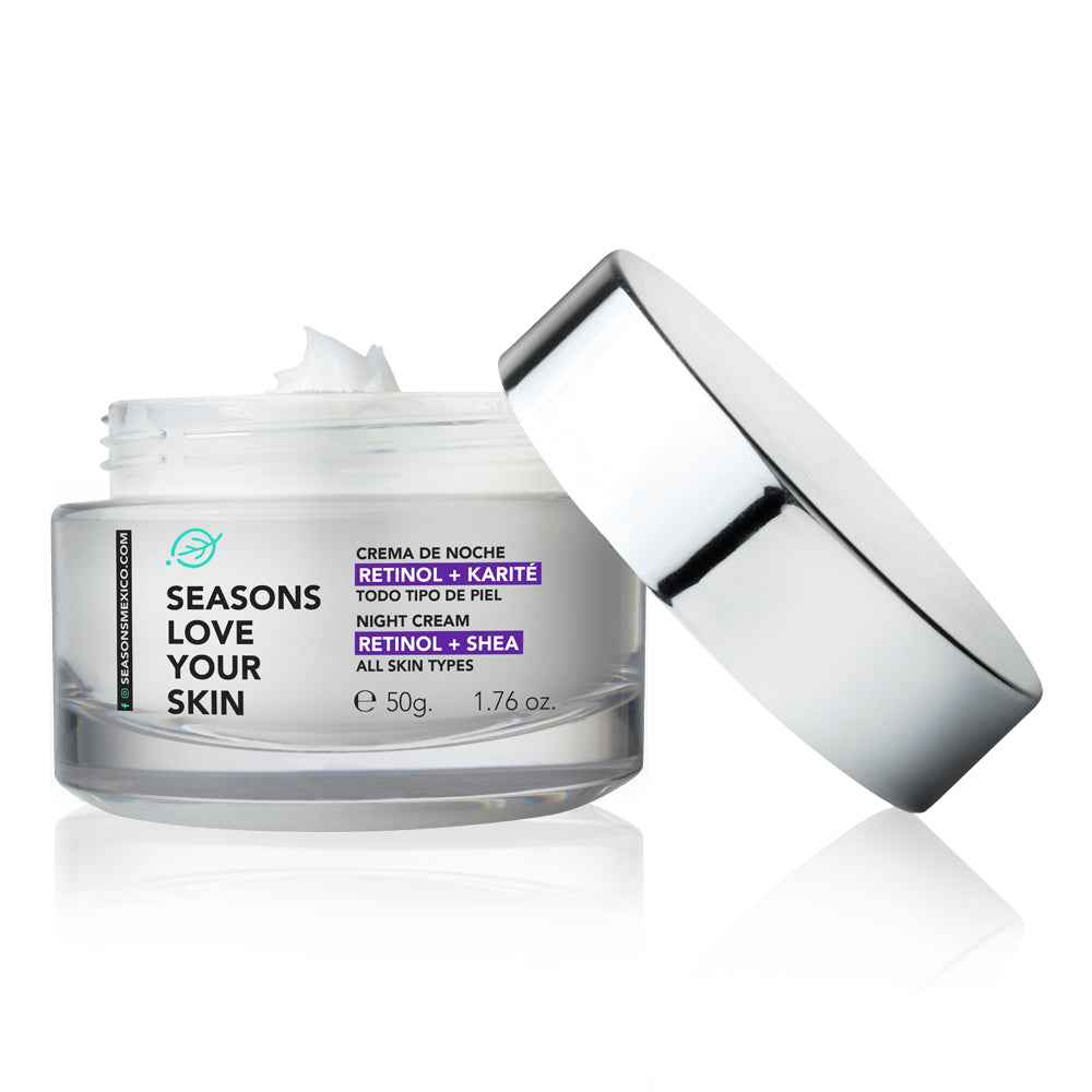 Crema Hidratante De Noche Retinol + Ah 50 Gr