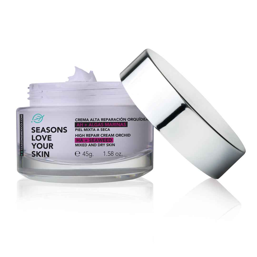 Crema Hidratante Antiedad Orquídea + Ah 45 Gr
