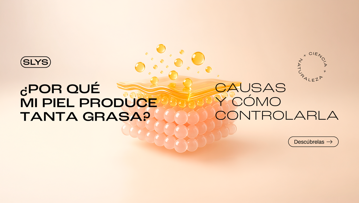 ¿Por qué mi piel produce tanta grasa? Causas y cómo controlarla
