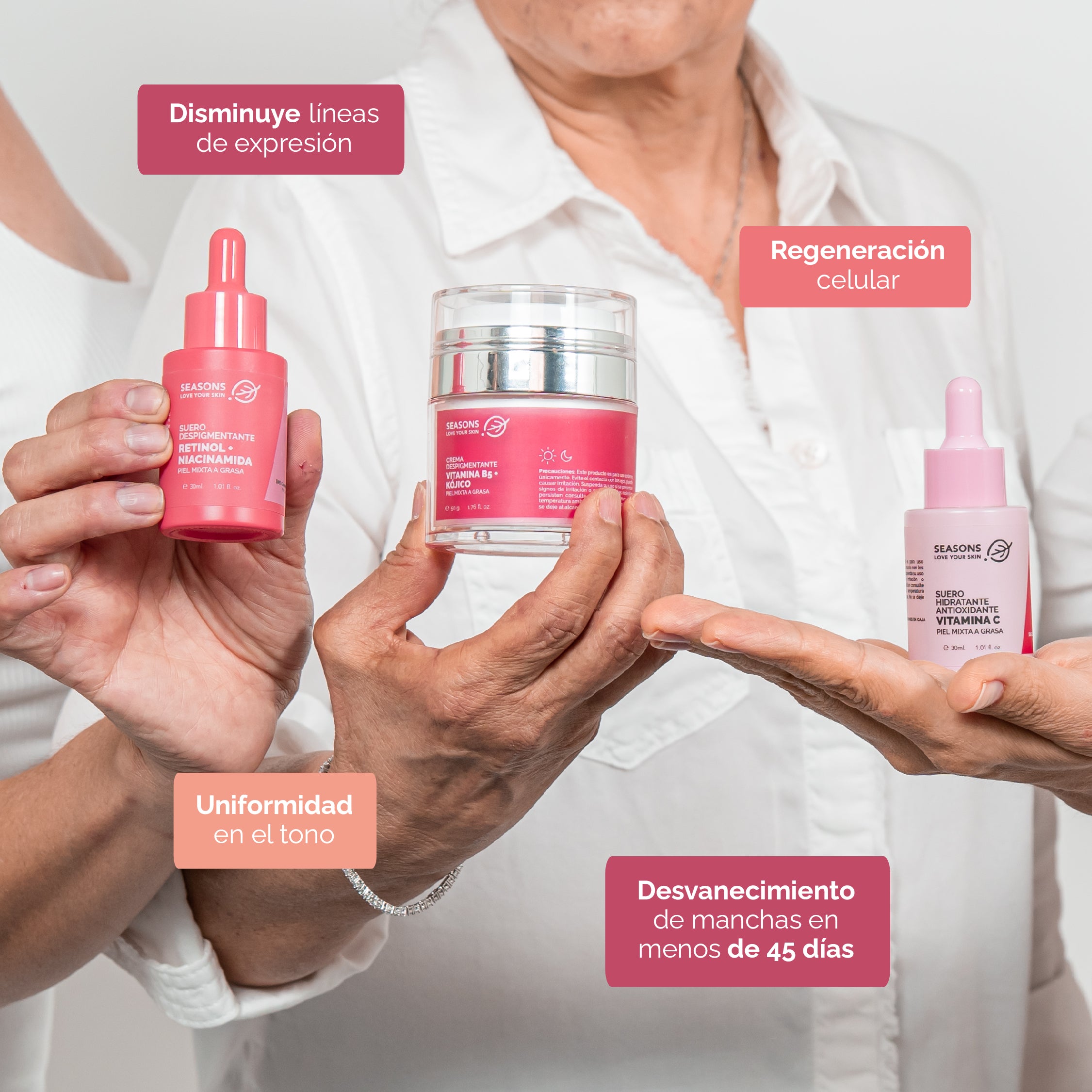 Kit Here We Glow - Seasons Love Your Skin