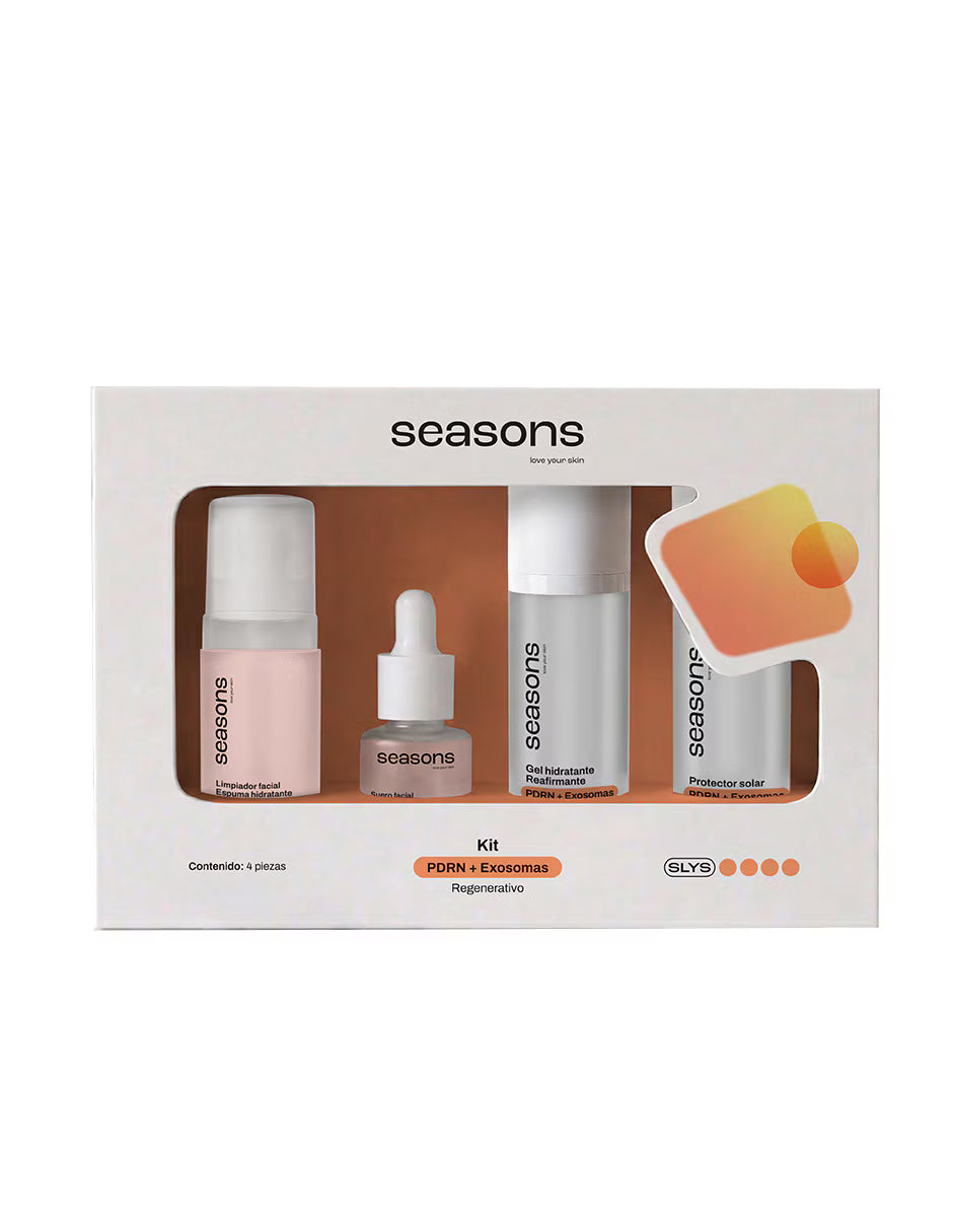 KIT ANTIEDAD PDRN + EXOSOMAS   4 PZ