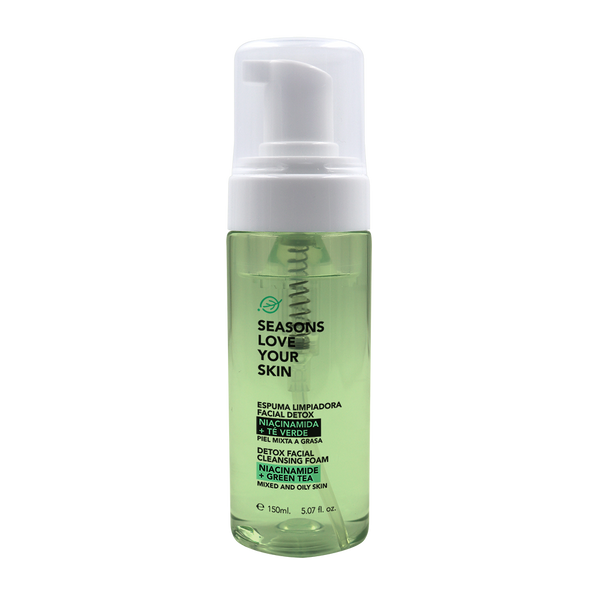 Espuma Limpiadora Facial Niacinamida + Té Verde 150ml