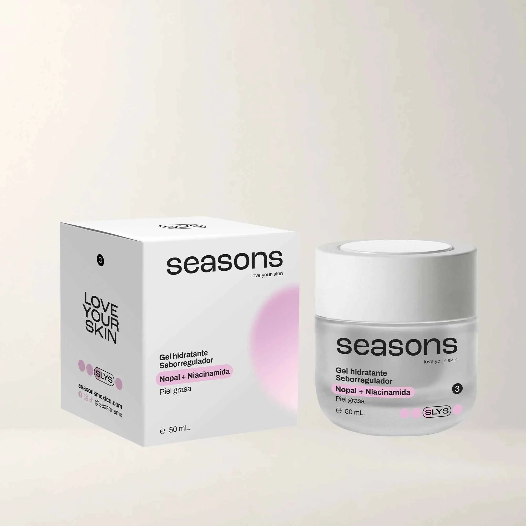 Gel Facial Hidratante Nopal + Niacinamida 50ml