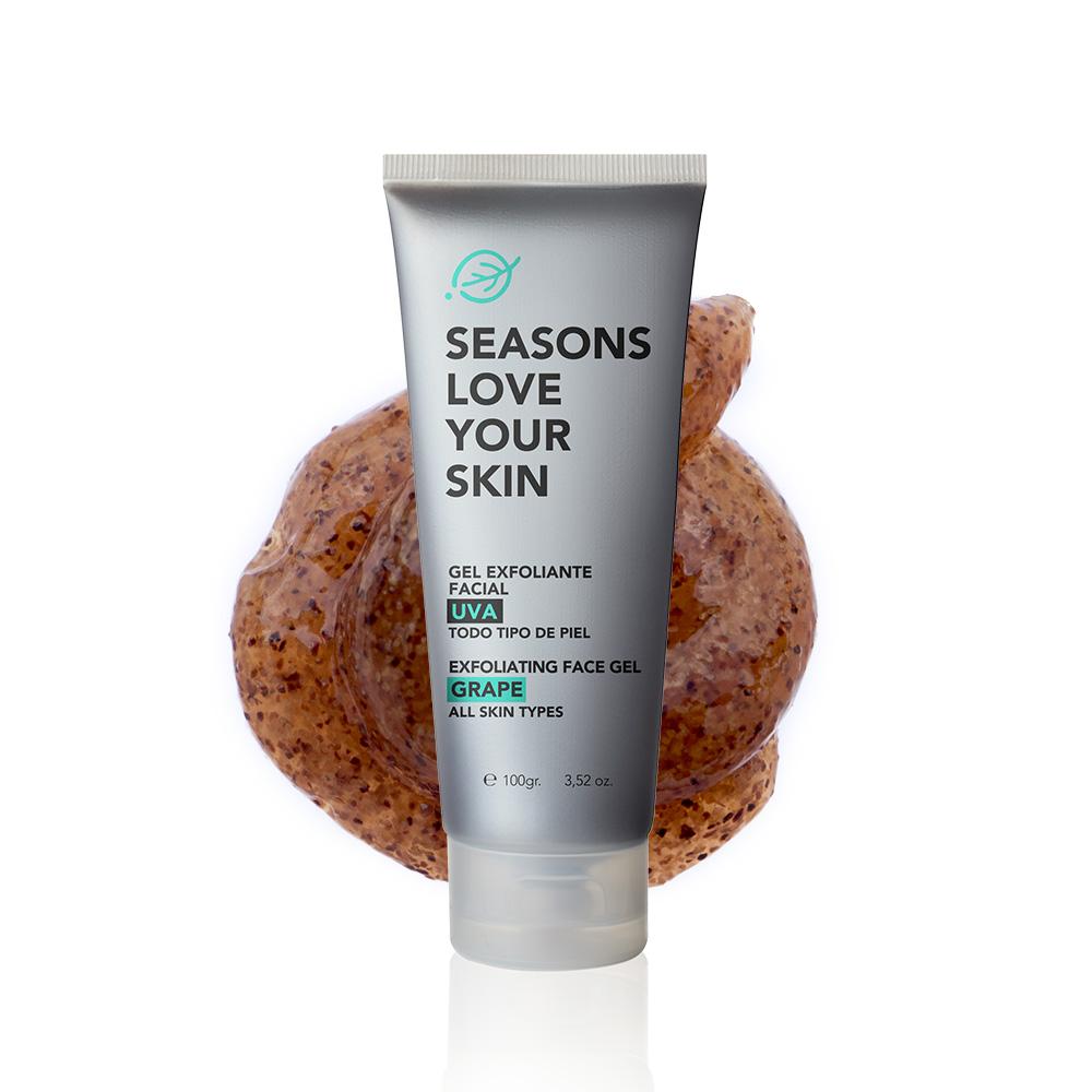 Gel Exfoliante Facial Uva 50g - Seasons Love Your Skin