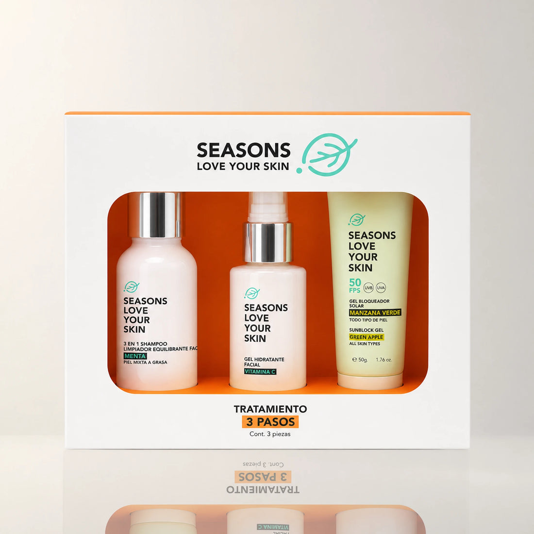 Kit Basic Care - 3 Pasos