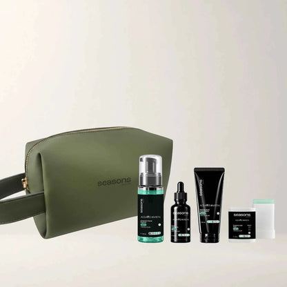Kit Agave 4 Men: Rutina Completa de Hidratación y Protección FPS 50