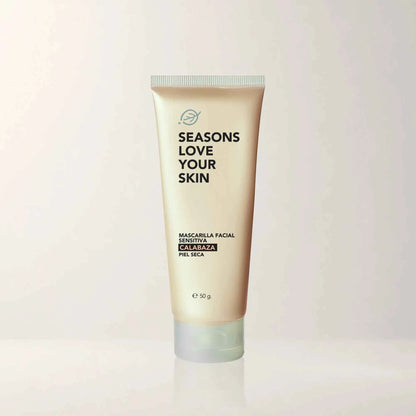 Mascarilla Facial Sensitiva Calabaza 50 g.