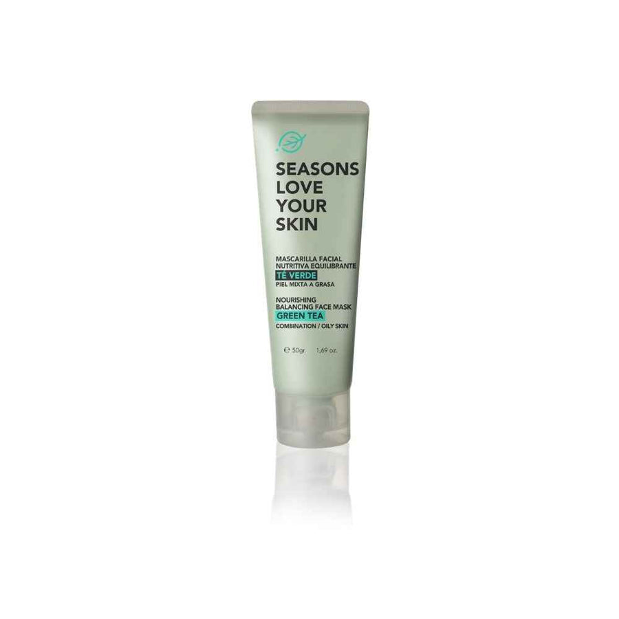 Mascarilla Facial Nutritiva Equilibrante Té Verde 50g.