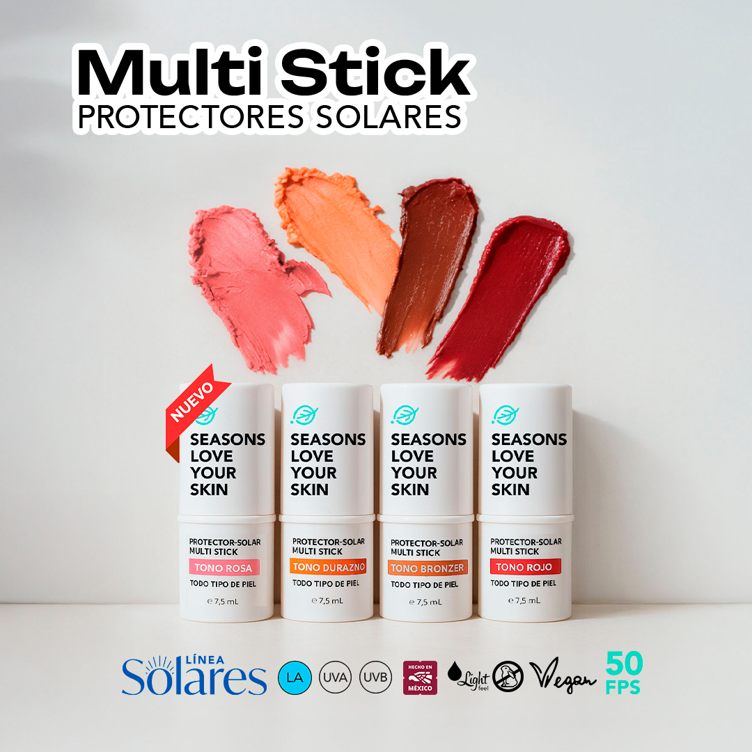 Protector solar FPS50 Multi Stick - Rubor,Labial,Sombra