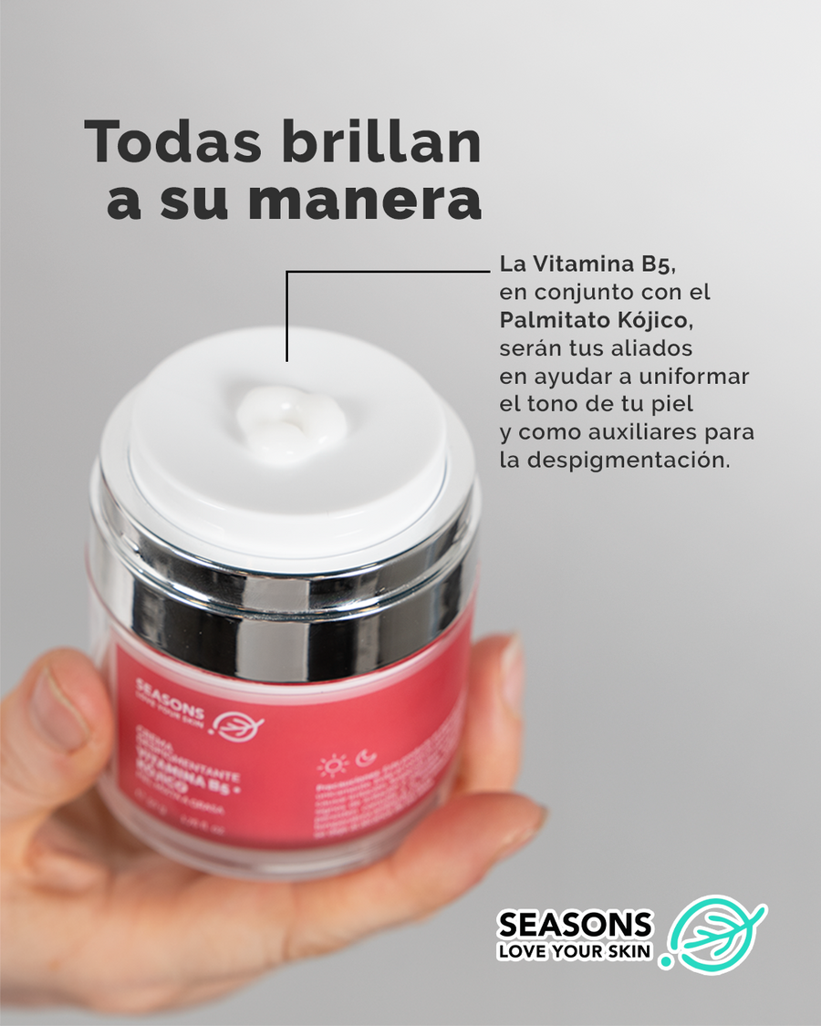 Crema Despigmentante Vitamina B5 + Kójico