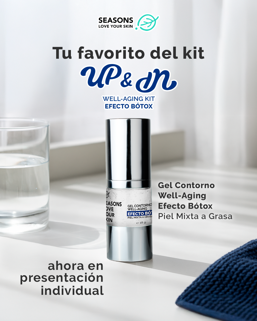 Gel Contorno de Ojos Well-Aging Reafirmante – Firmeza y Vitalidad con Coenzima Q10 18g