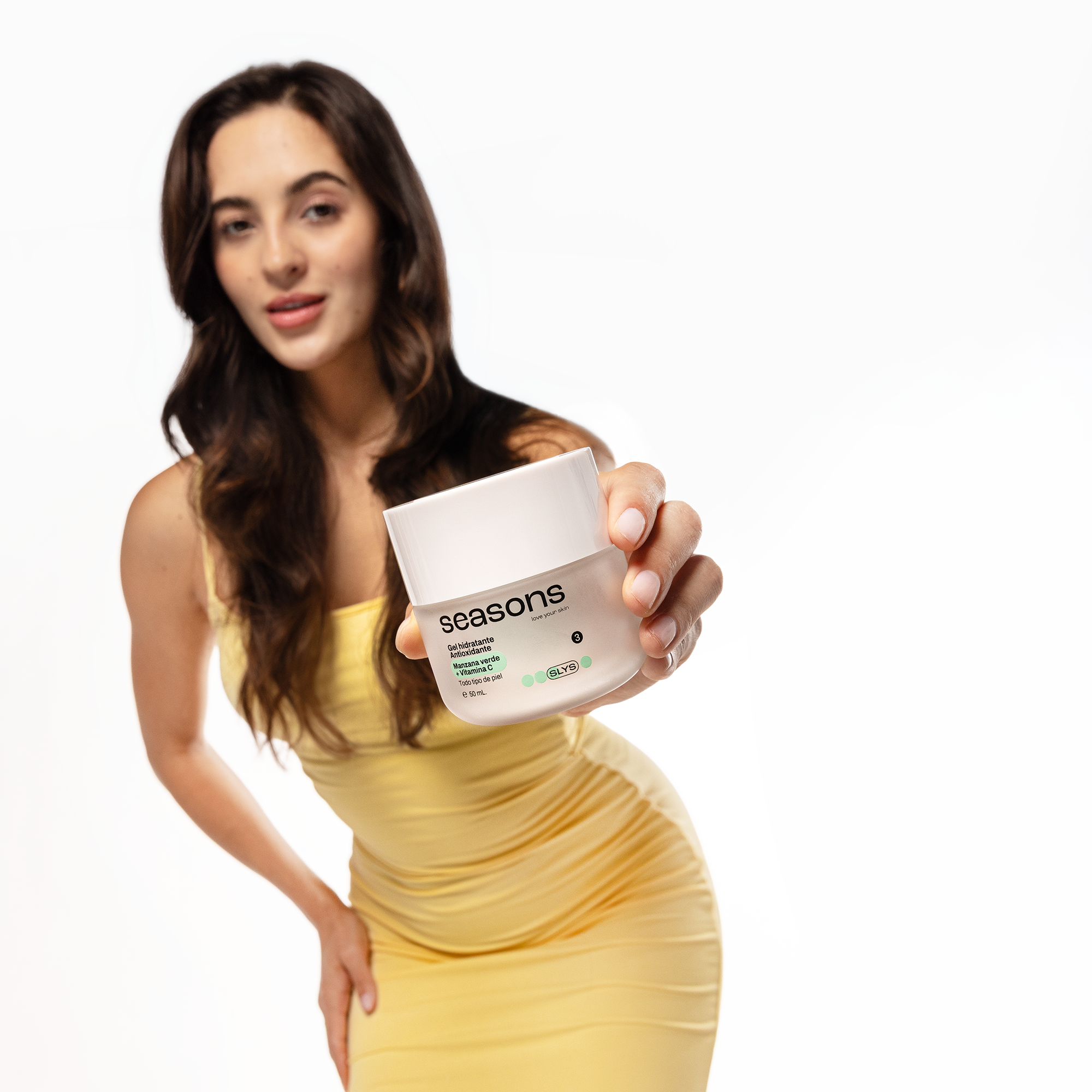 Gel Hidratante Manzana Verde + Vit C 50Ml