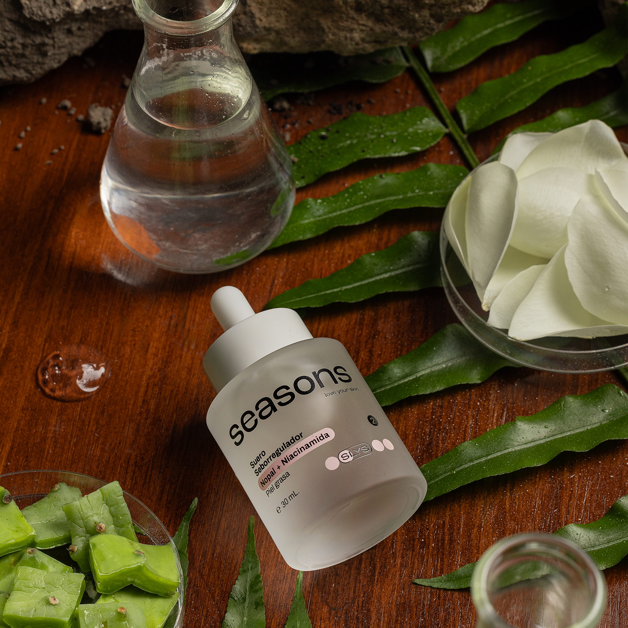 Suero Seborregulador Nopal+ Niacinamida 30ML