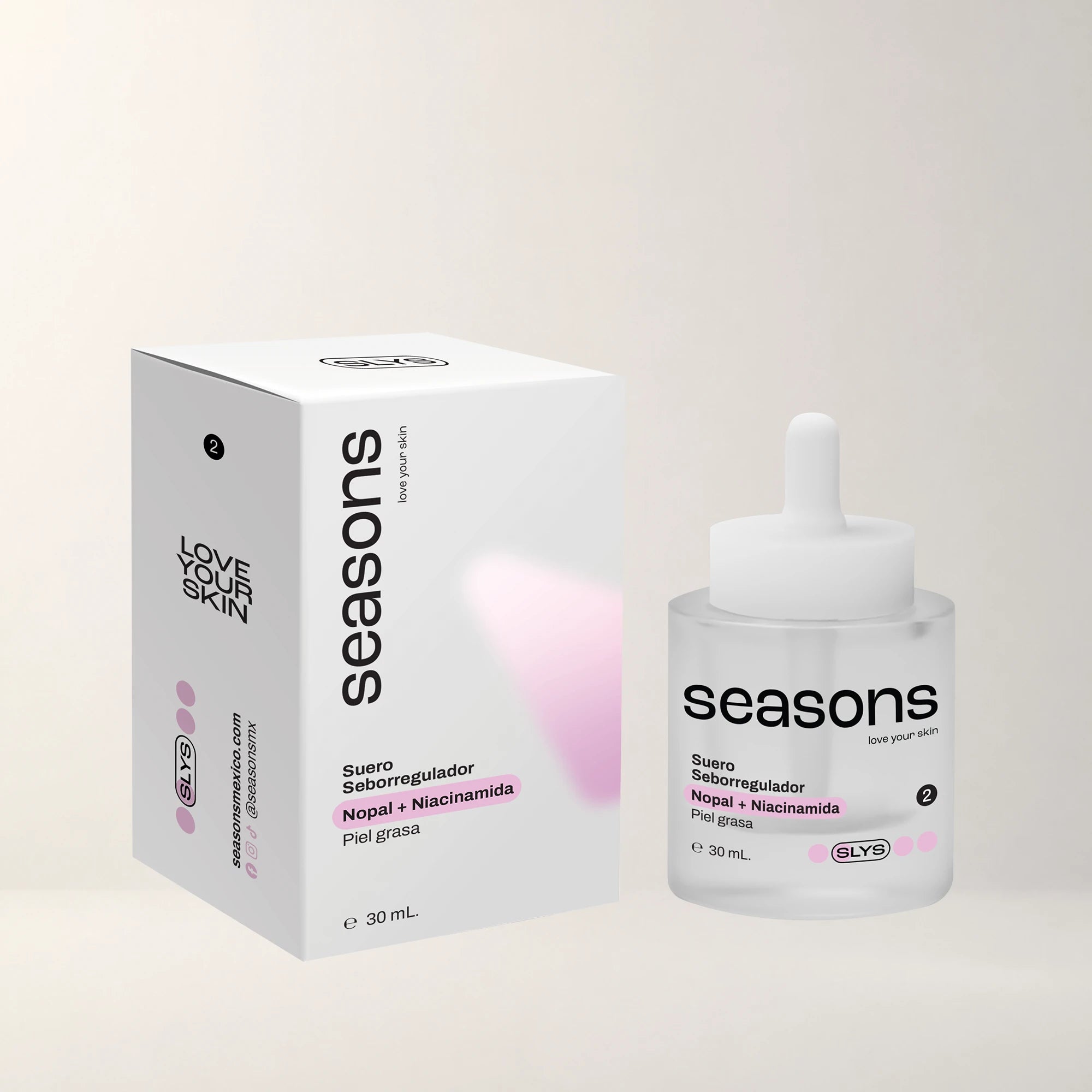 Suero Seborregulador Nopal+ Niacinamida 30ML