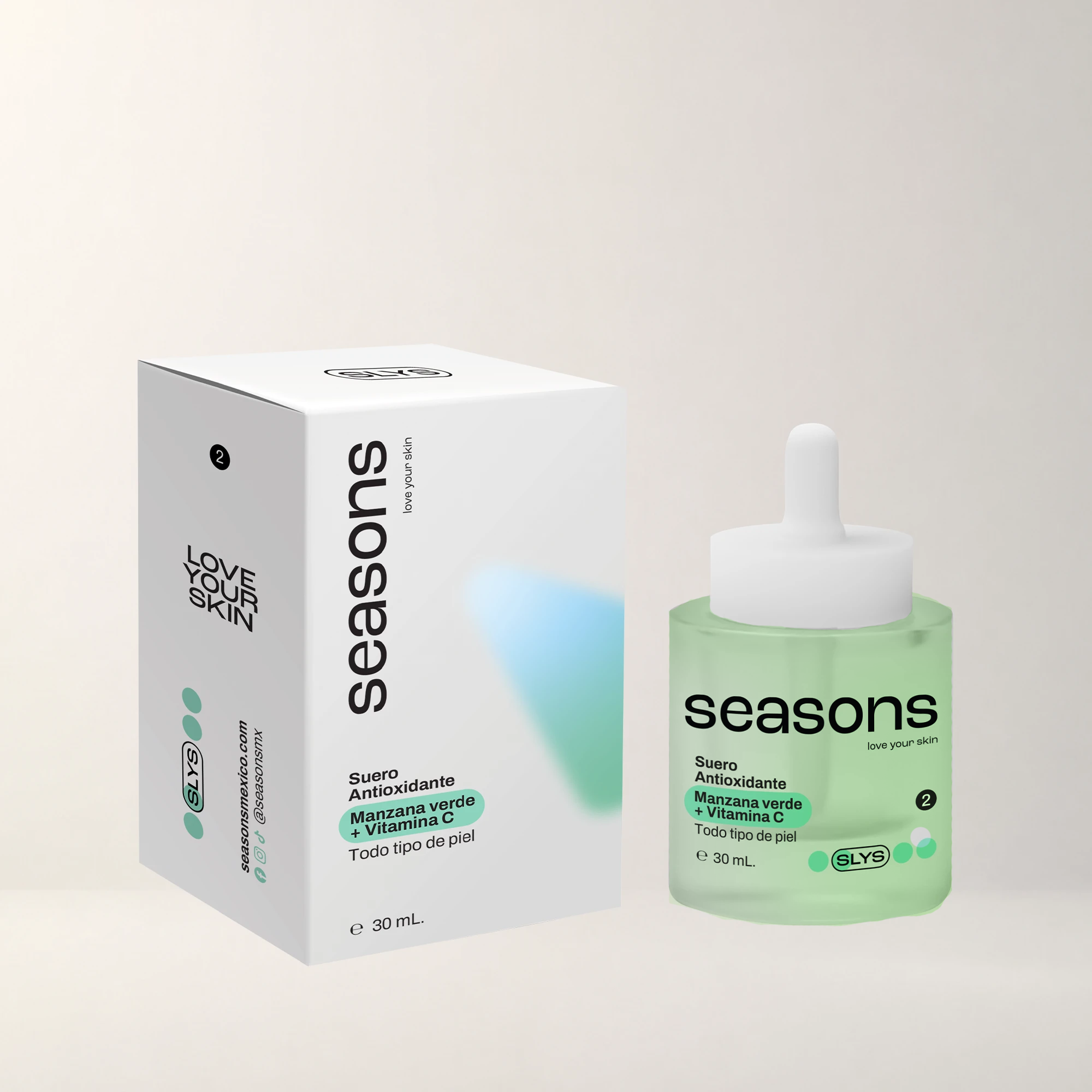 Suero Manzana Verde + Vit C 30Ml