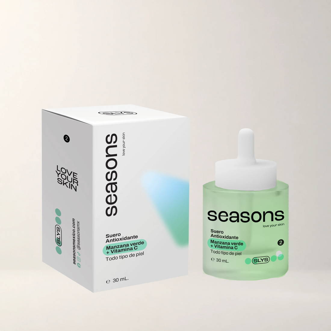 Suero Manzana Verde + Vit C 30Ml