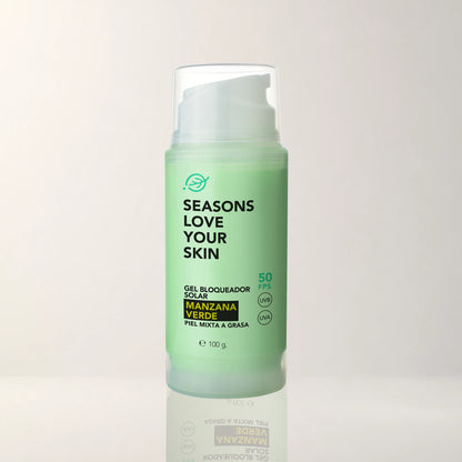 Protector Solar Fps50 Manzana Verde 100 Gr
