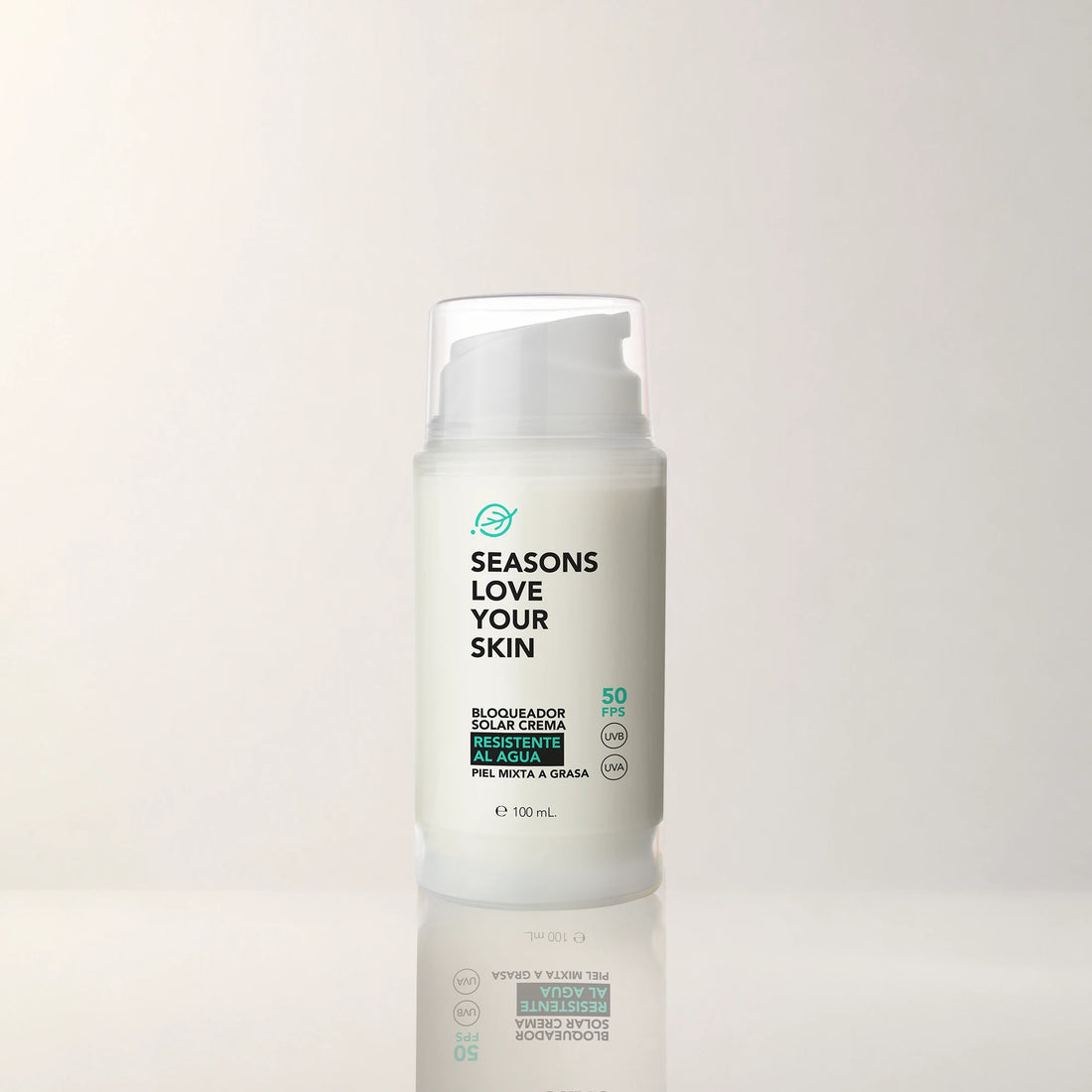 Protector Solar Fps50 Resistente Al Agua 100 Gr