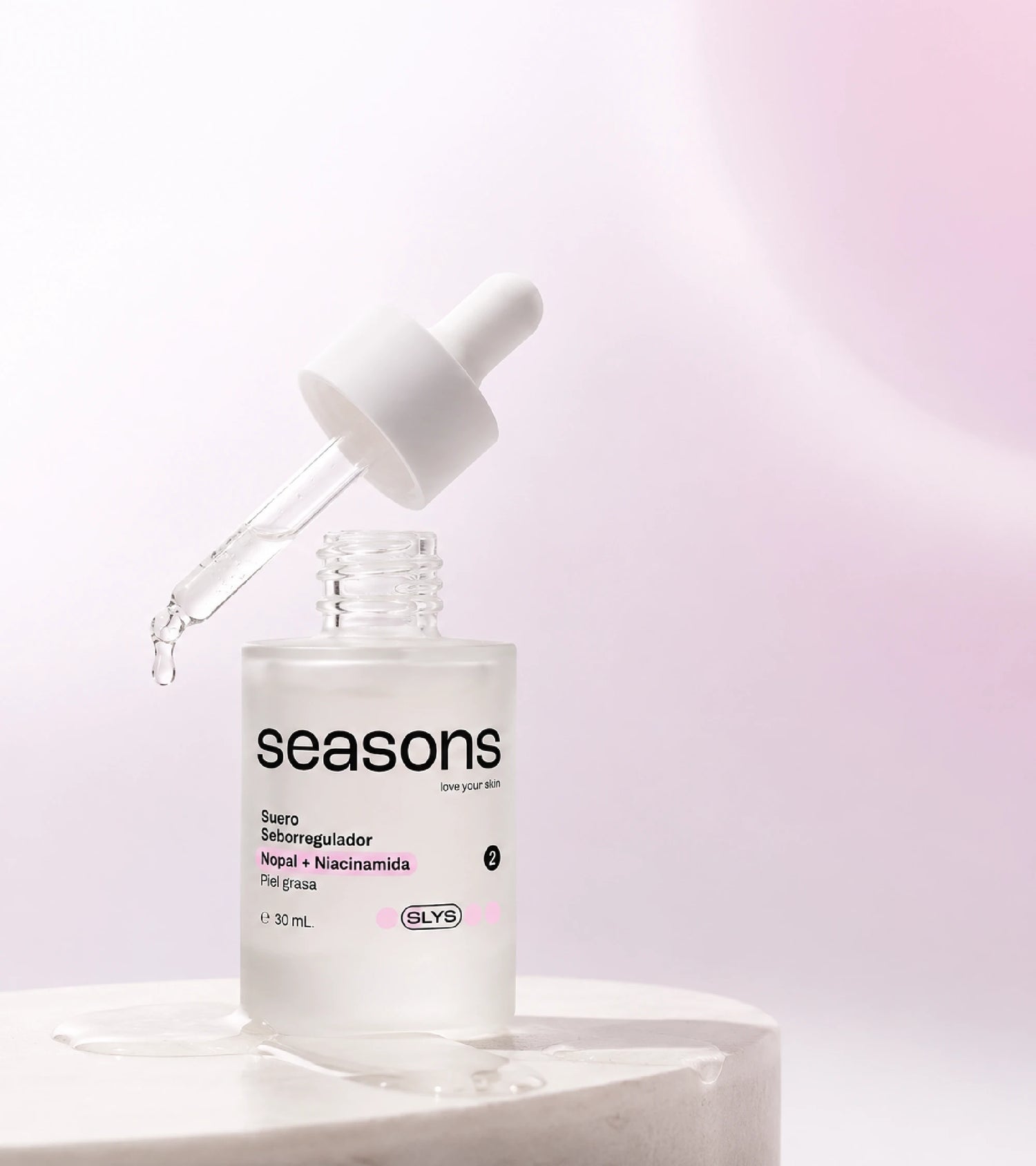 Paso 3 trata serum niacinamida-- seasons love your skin