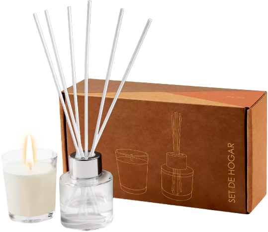 Set de Hogar con Vela y Esencia Seasons