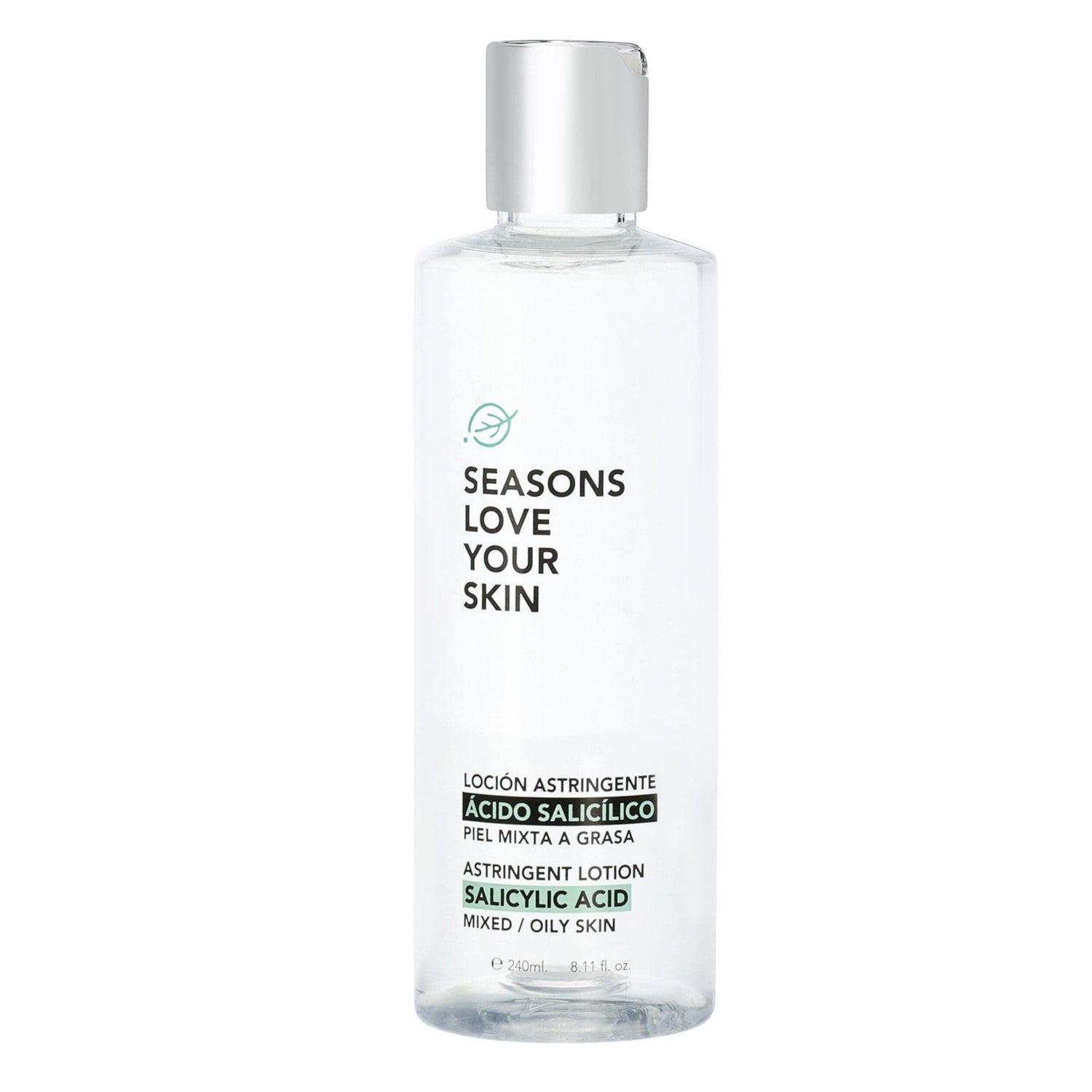 Seasons Love Your Skin TONICOS Loción Astringente Ácido Salicilico 240 ML