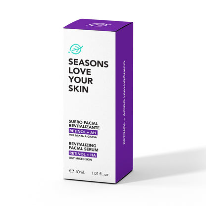 Suero Facial Revitalizante Retinol + AH